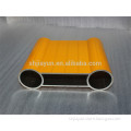 Powder coating brown Aluminium tube / Extruded Aluminium Profile /Aluminum extrusion made as your design